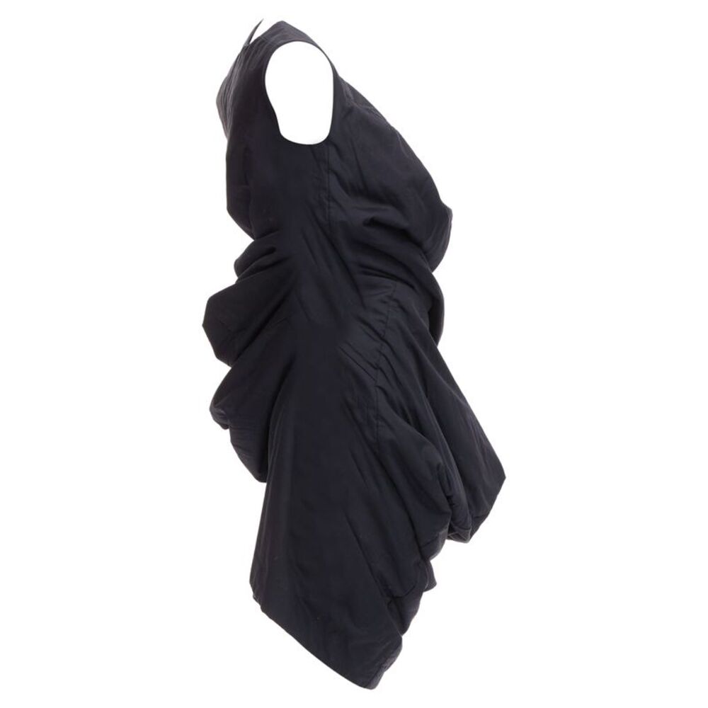 Comme Des Garcons Lumps Bumps Circle Cut Asymmetric Dress - Picture 4 of 6